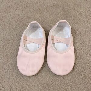 Pink Ballet shoes, size 11 little kid